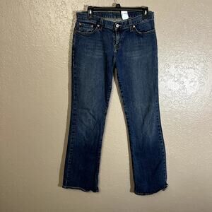 Lucky Brand Dungaree jeans mid rise flare size 8/29